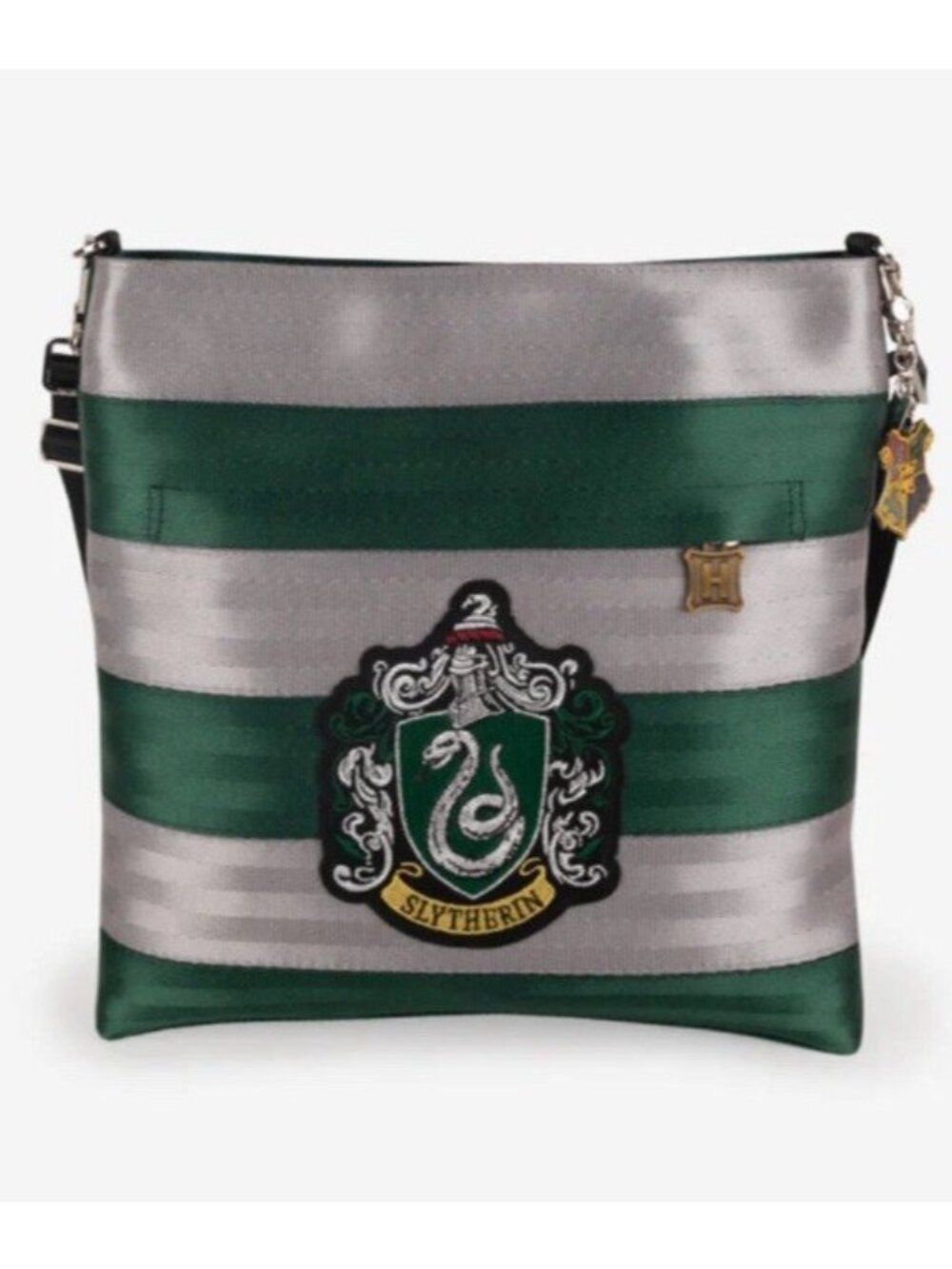 Harveys Streamline Crossbody Harry Potter Slytherin Hogwarts Silver Green NWT
